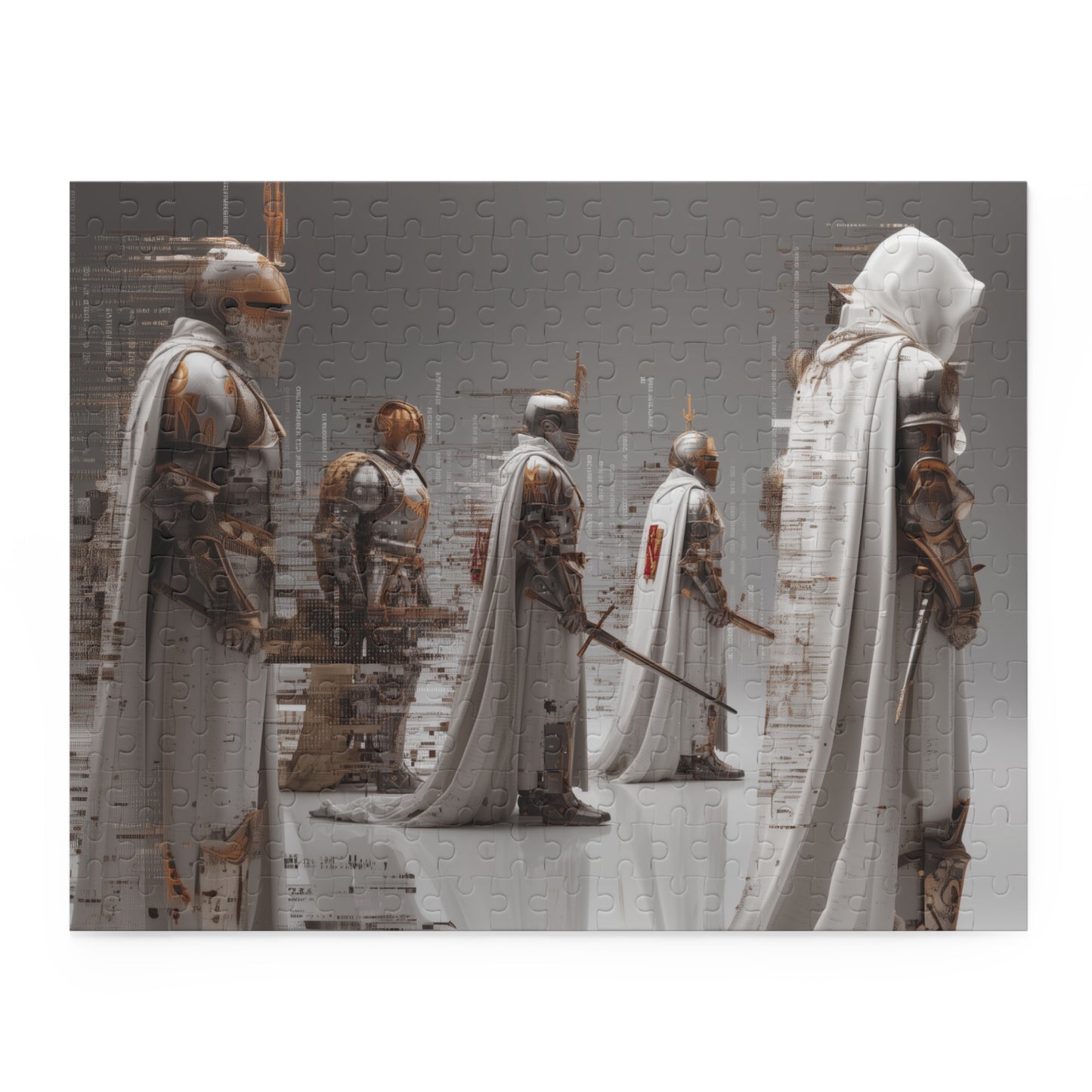 The Coded Knights Puzzle