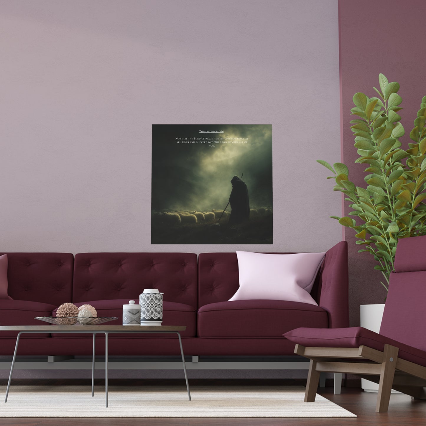 Lord of Peace Silk Poster