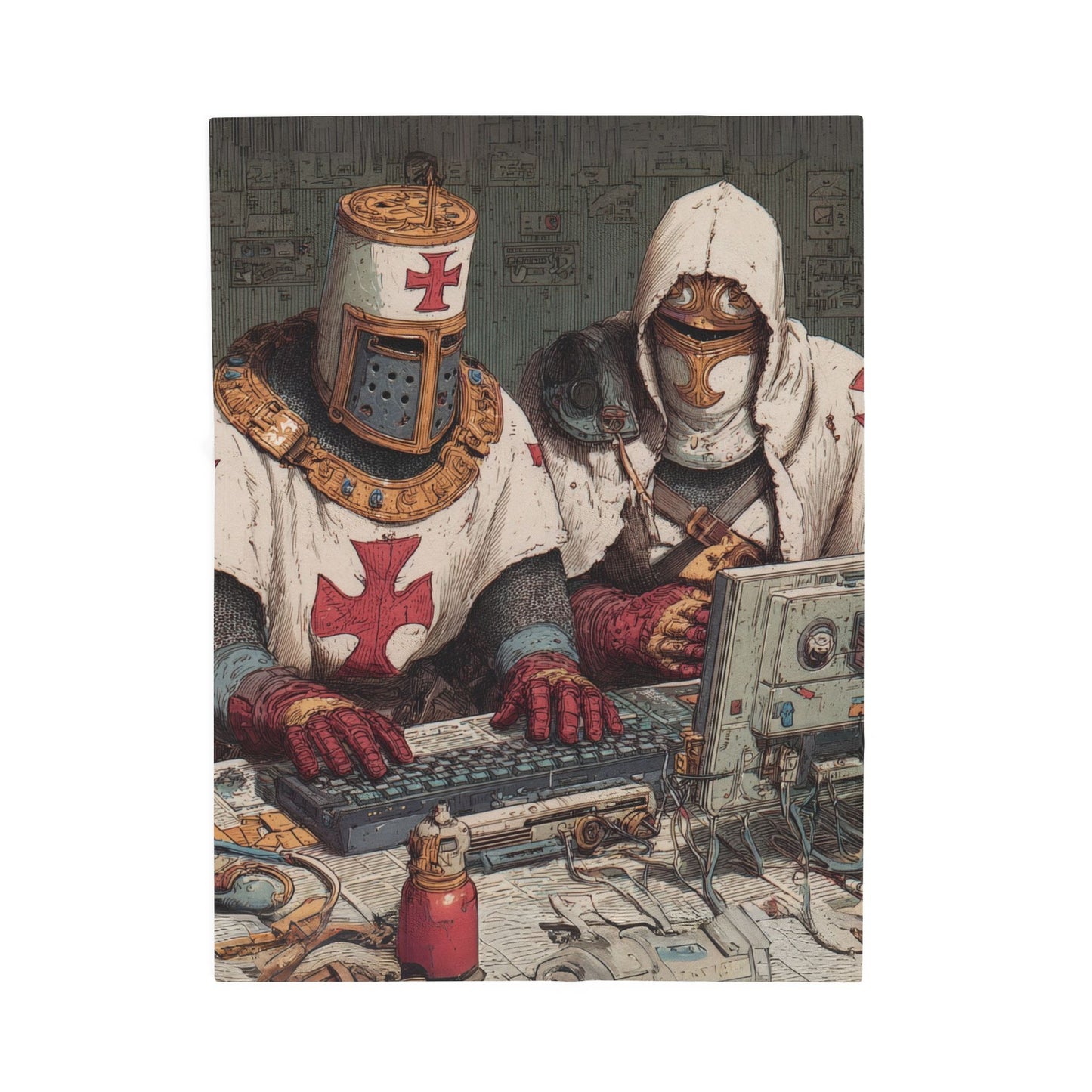 Keyboard Warriors Blanket