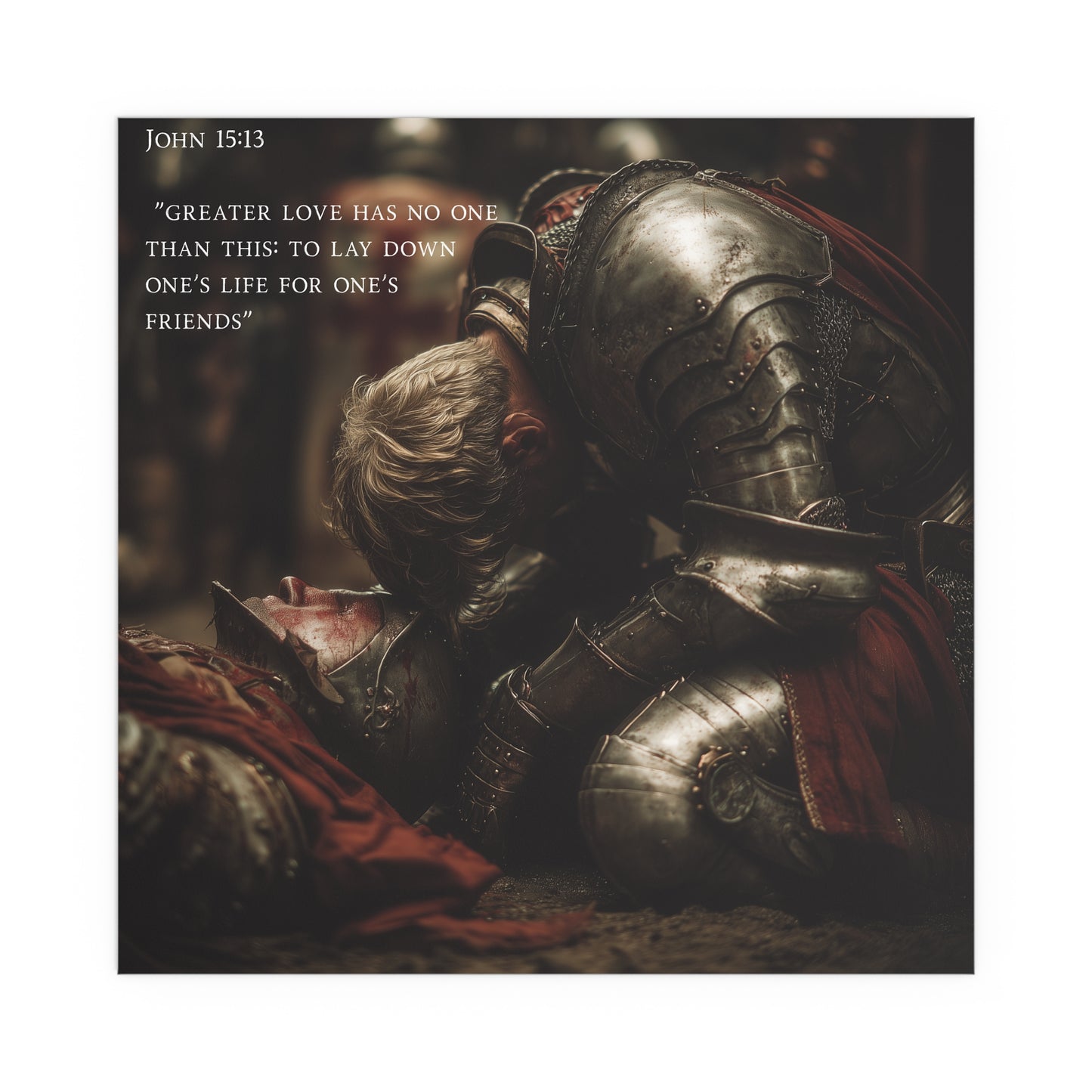 Greater Love Silk Poster