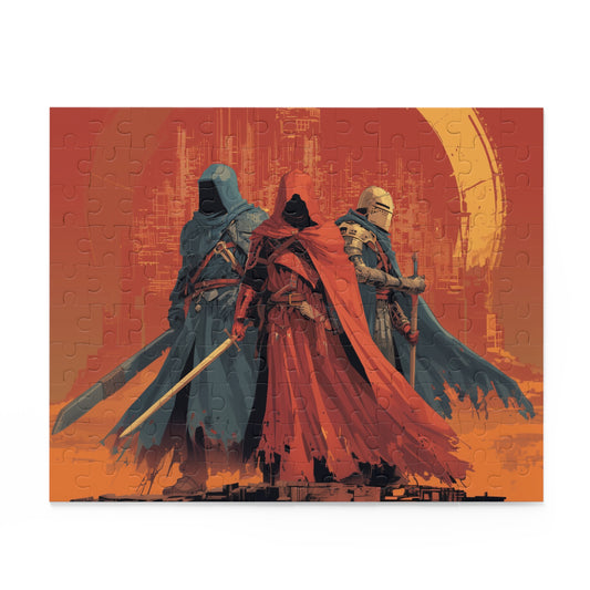 Epic Fantasy Puzzle (120, 252, 500-Piece) - Adventure Decor, Game Night Activity, Gift for Gamers, Art Lovers, and Birthdays