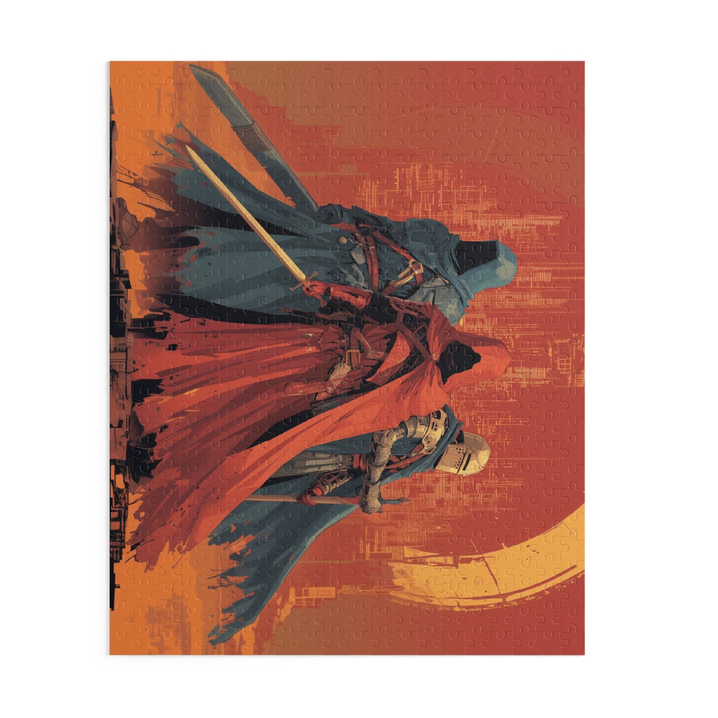 Epic Fantasy Puzzle (120, 252, 500-Piece) - Adventure Decor, Game Night Activity, Gift for Gamers, Art Lovers, and Birthdays