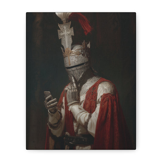 The Contemplating Canvas