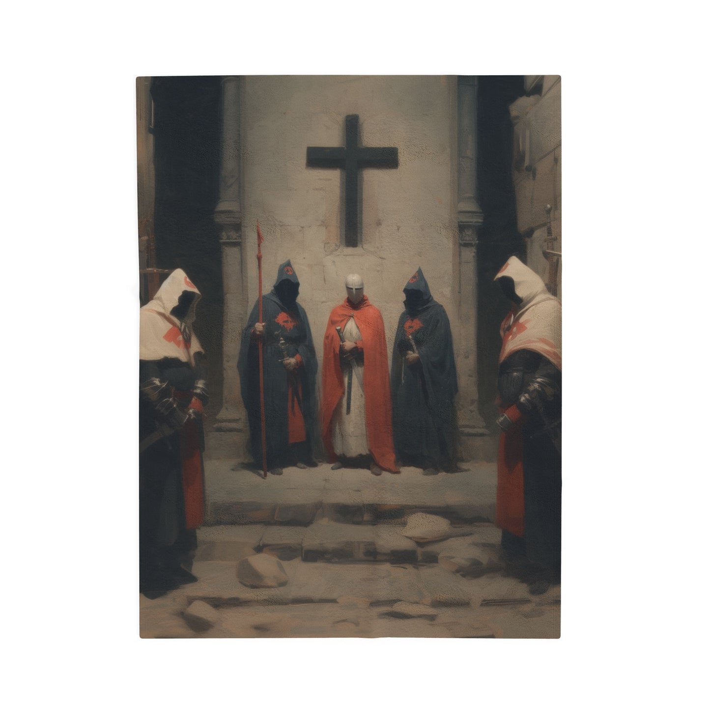 Cloaked Knights Blanket