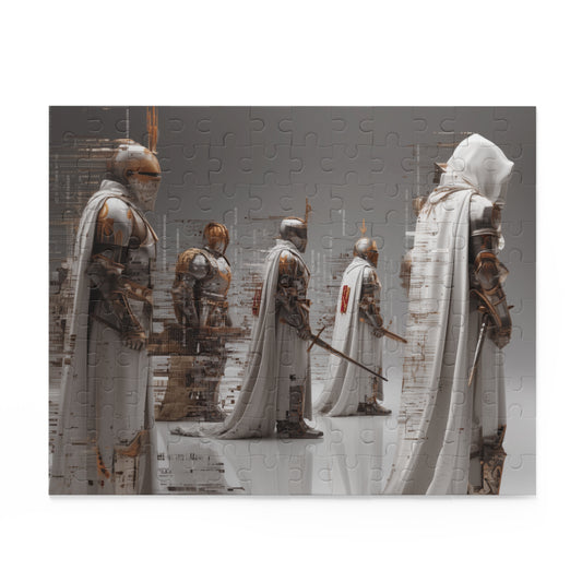The Coded Knights Puzzle