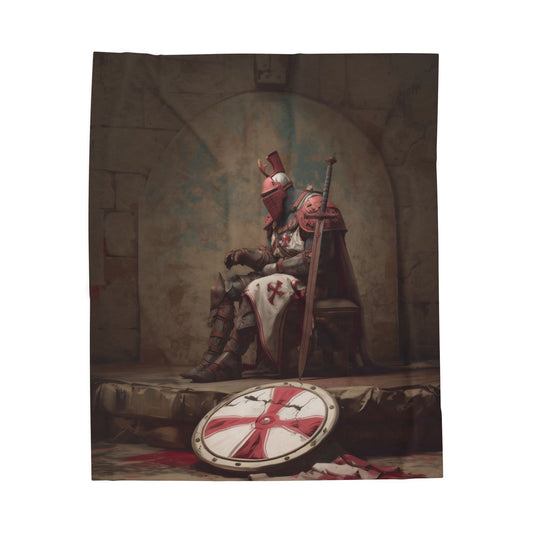 Lone Knight Blanket