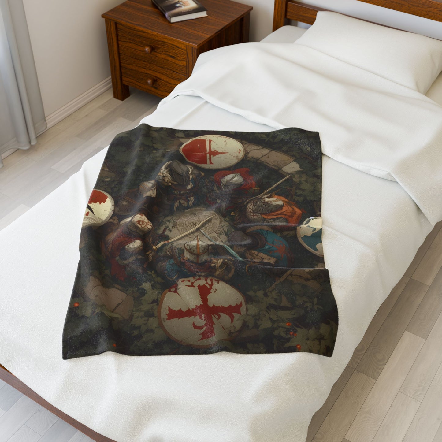 A knights Circle Blanket