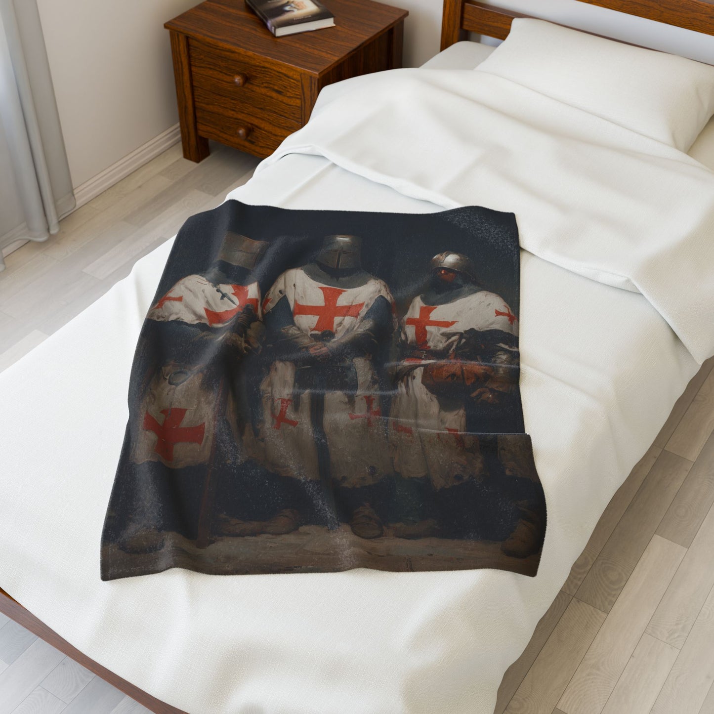 Templars Crusaders Blanket