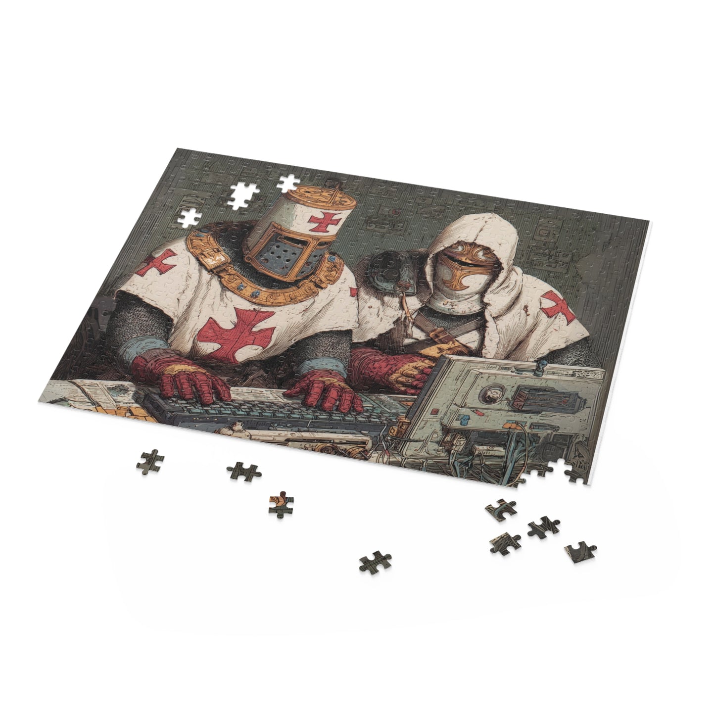 Coded Knights Puzzle