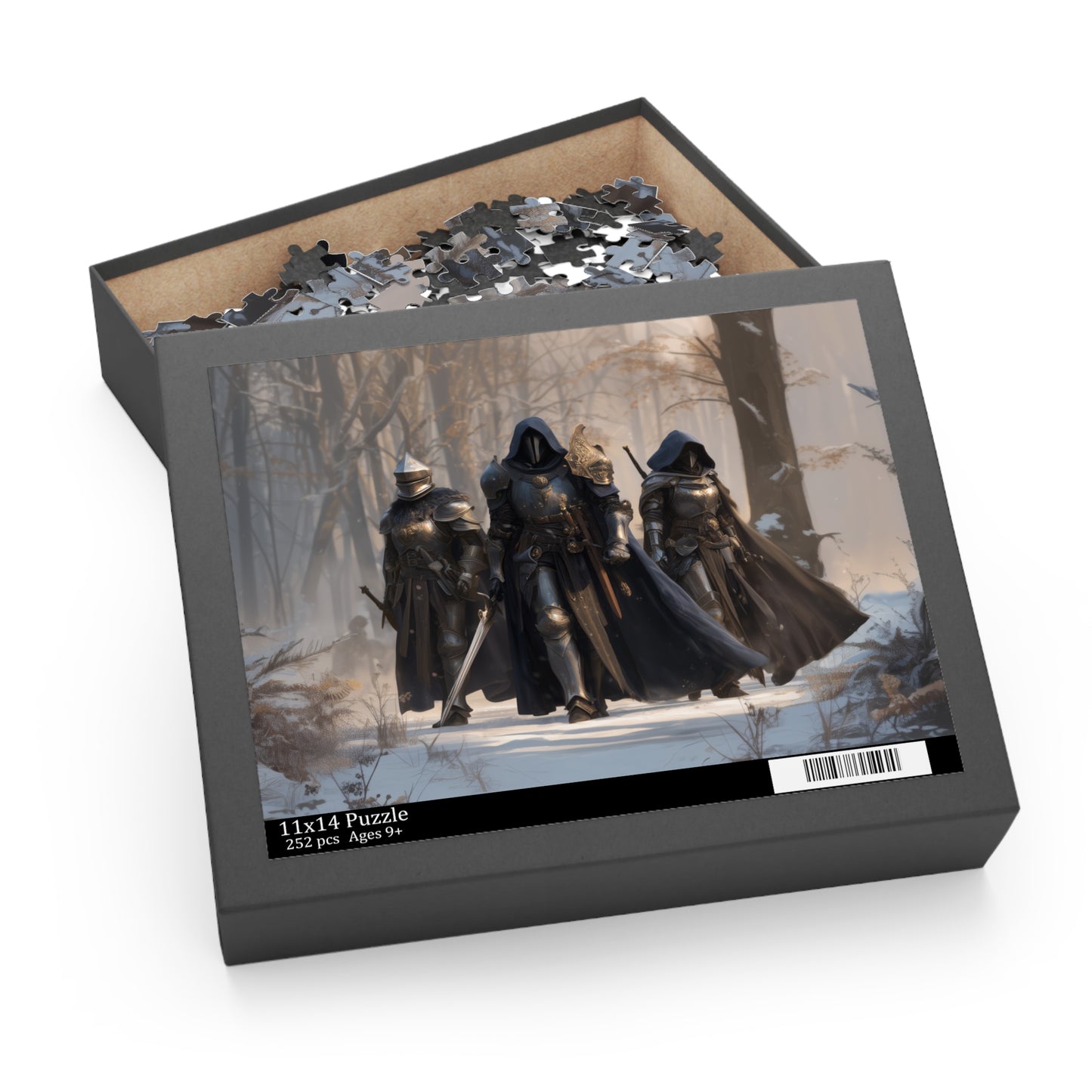 Fantasy Adventure Puzzle - 120, 252, 500-Piece, Perfect for Game Night, Collectors, and Gifting