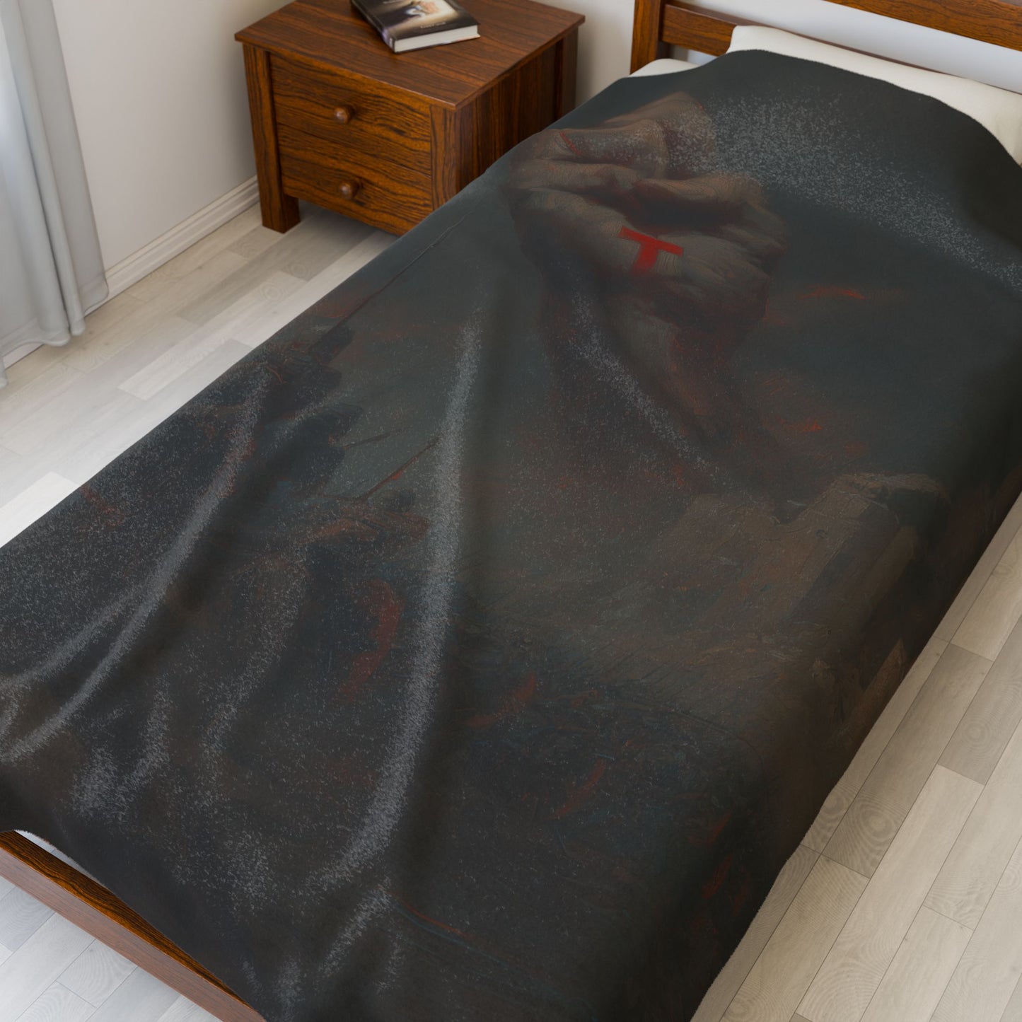 Celestial Knight's With God's Fist Blanket