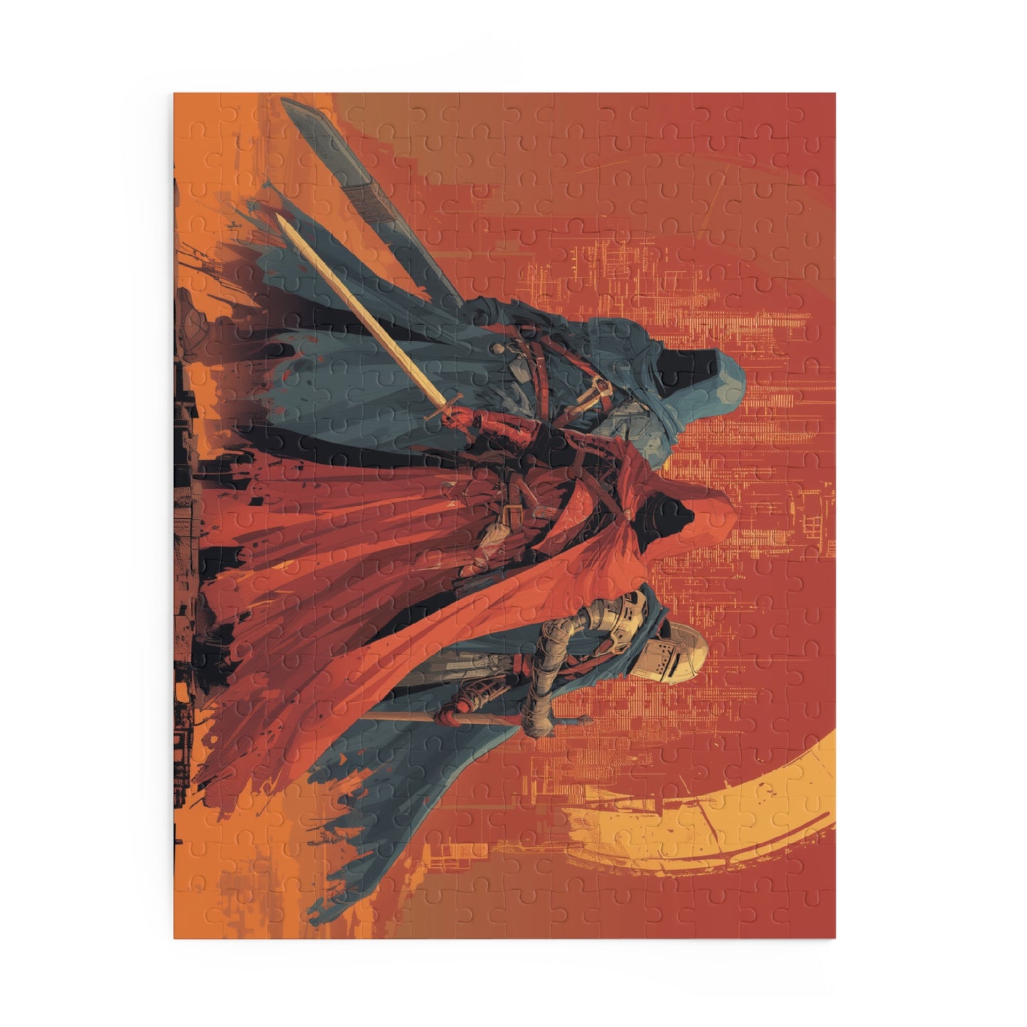 Epic Fantasy Puzzle (120, 252, 500-Piece) - Adventure Decor, Game Night Activity, Gift for Gamers, Art Lovers, and Birthdays