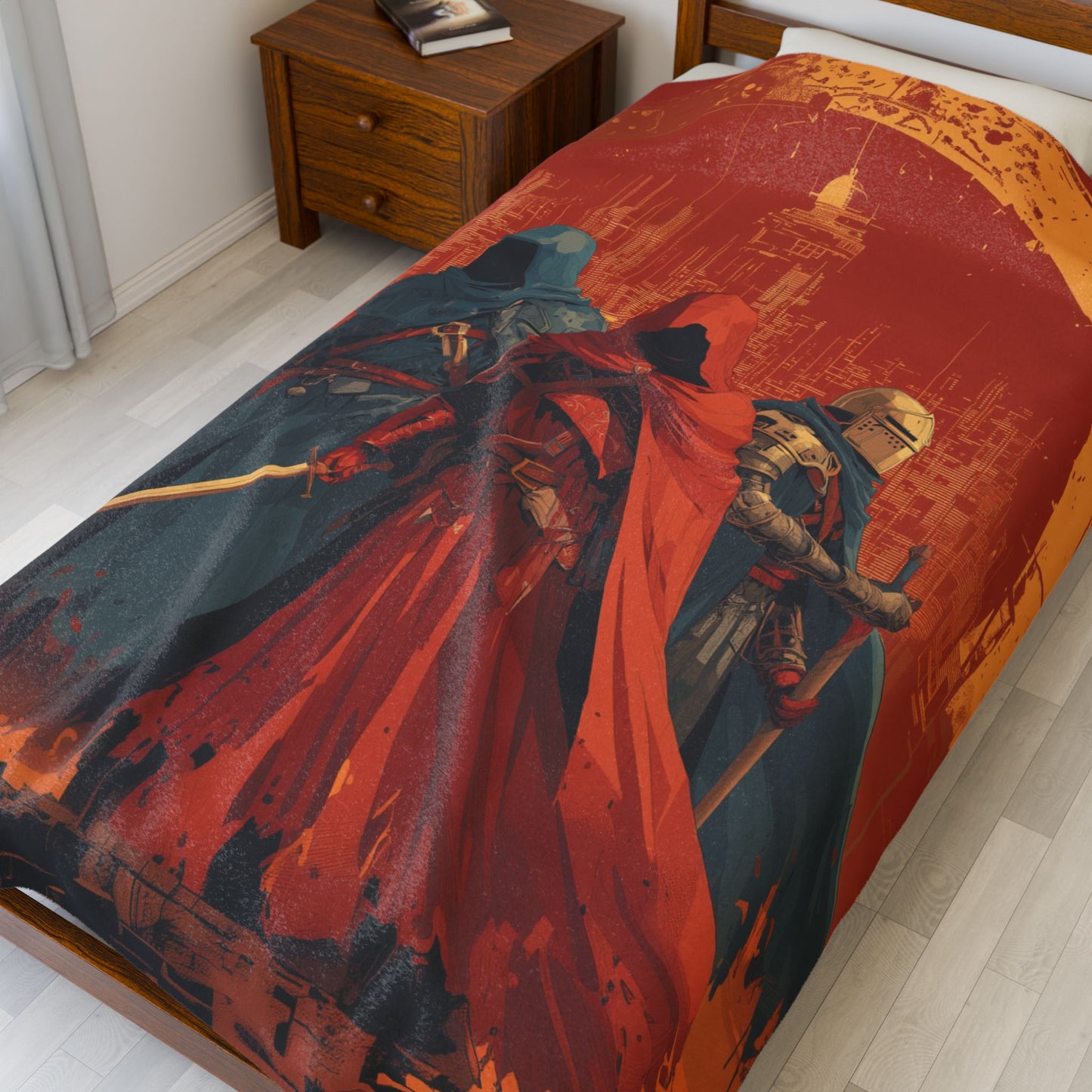 Digital Knights Blanket