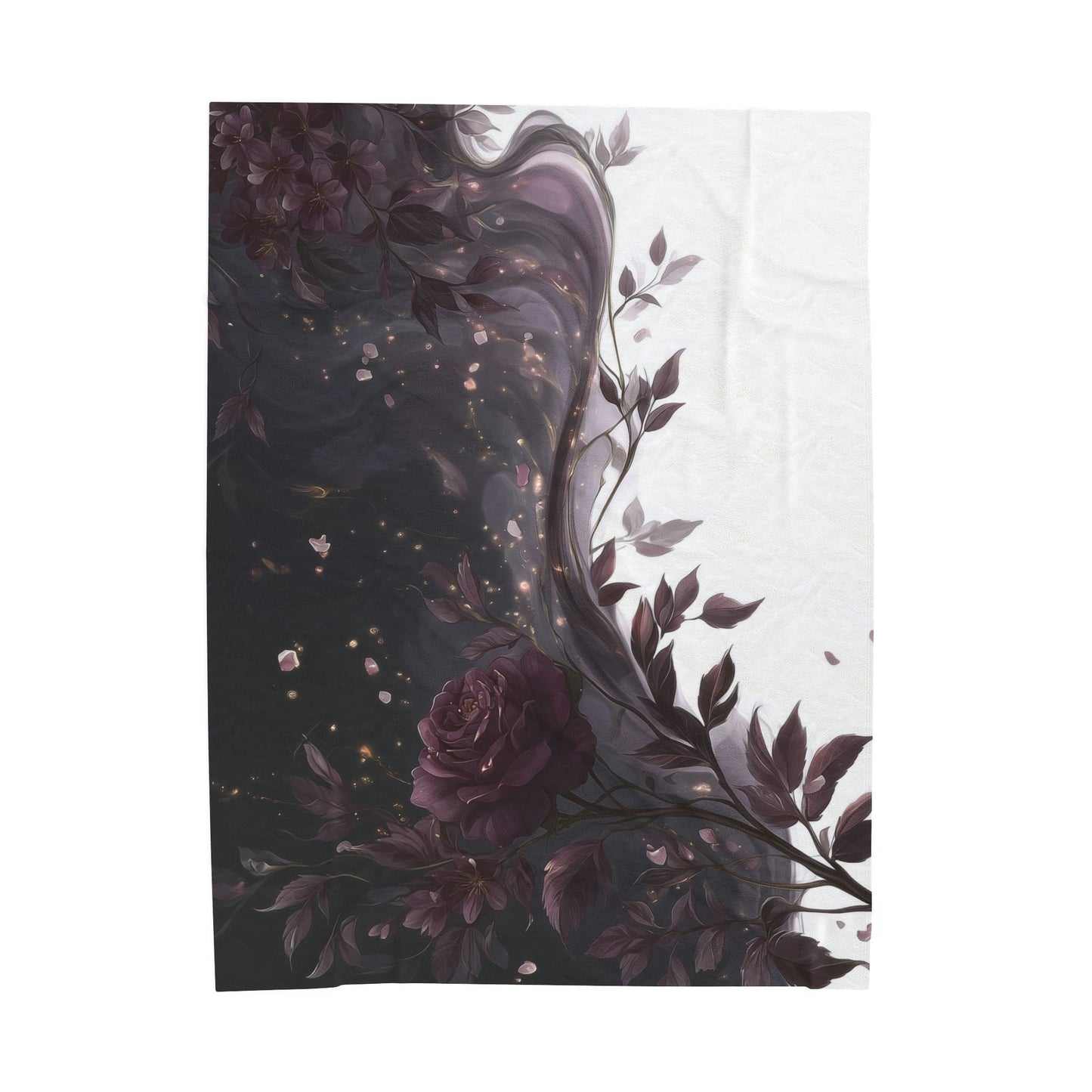 Purple Rose Blanket