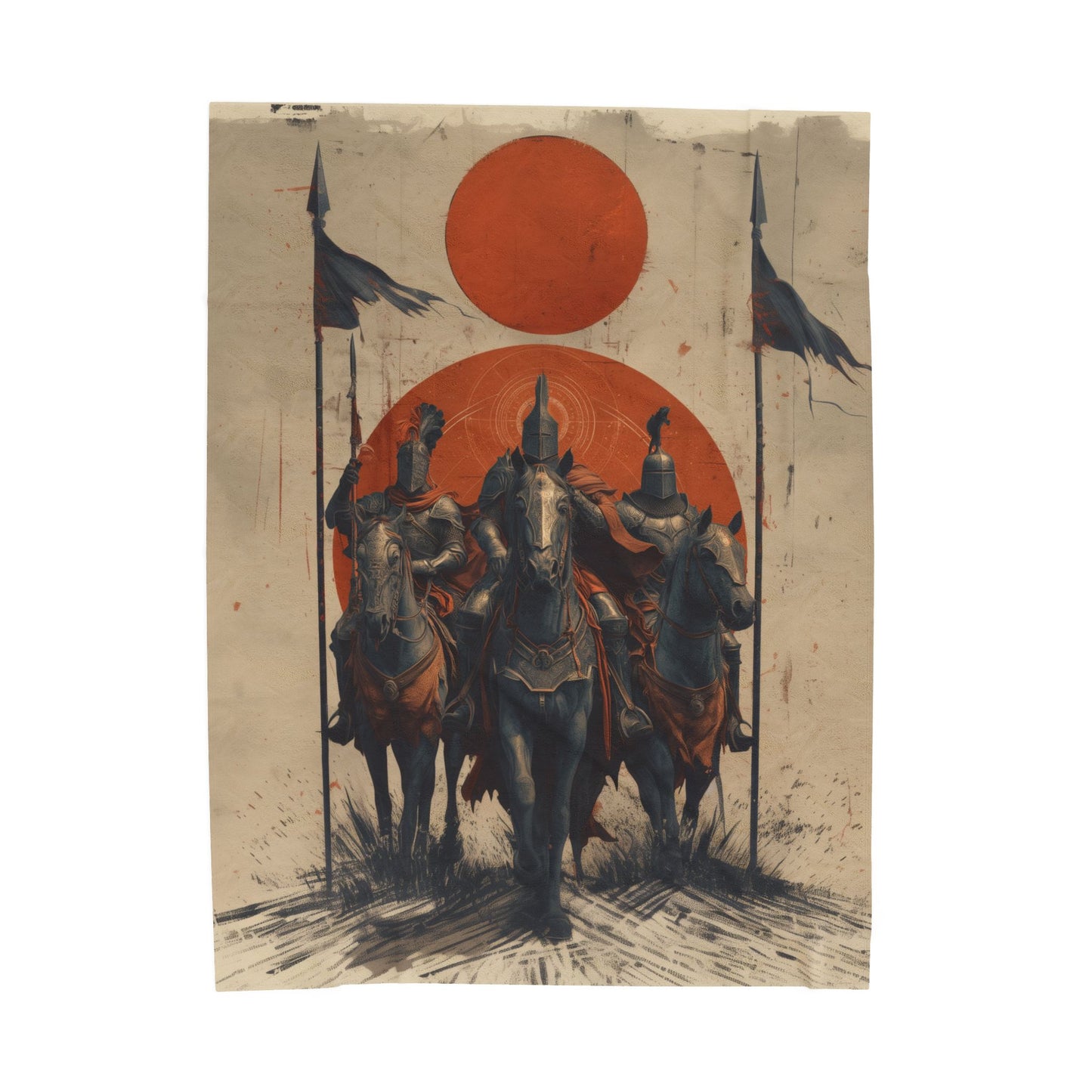 Knights of the Orange Sun Blanket