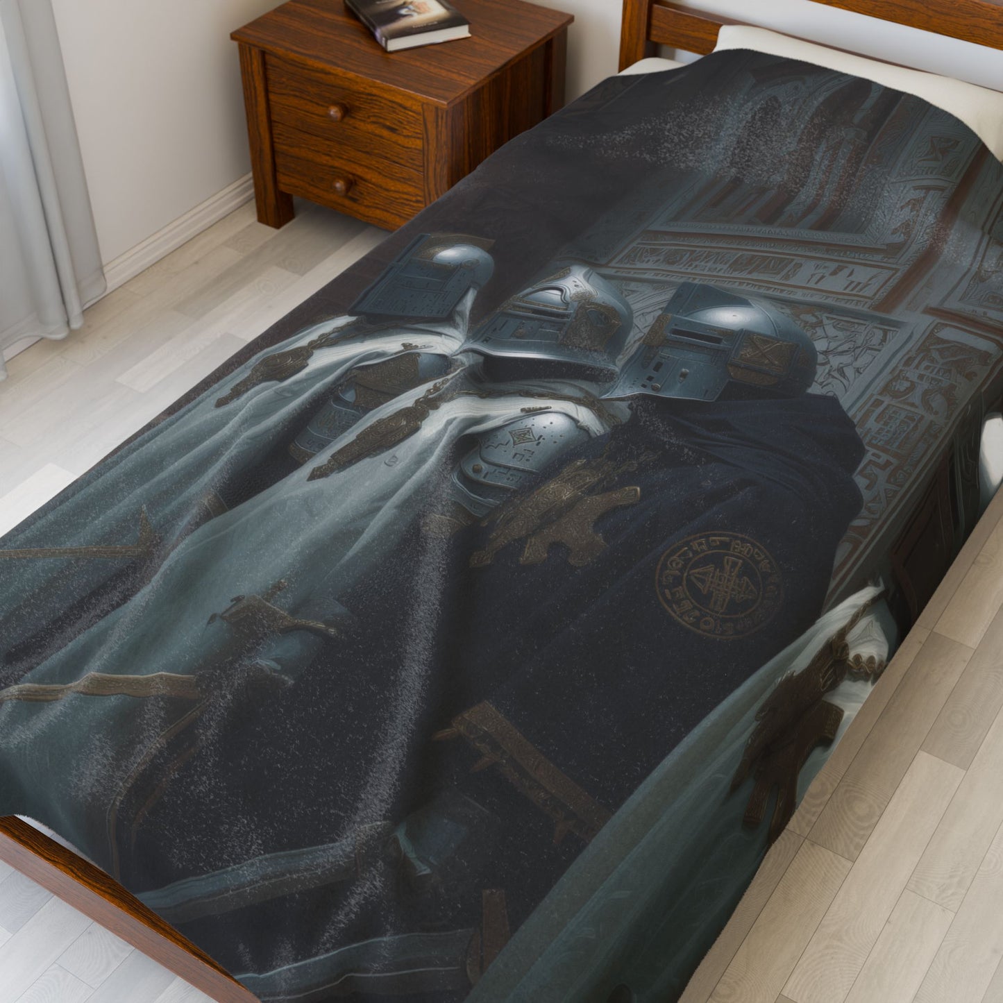 Guardians of the Knights Temple Blanket
