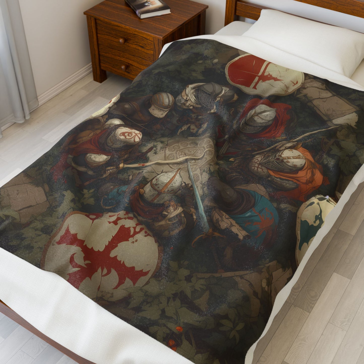 A knights Circle Blanket
