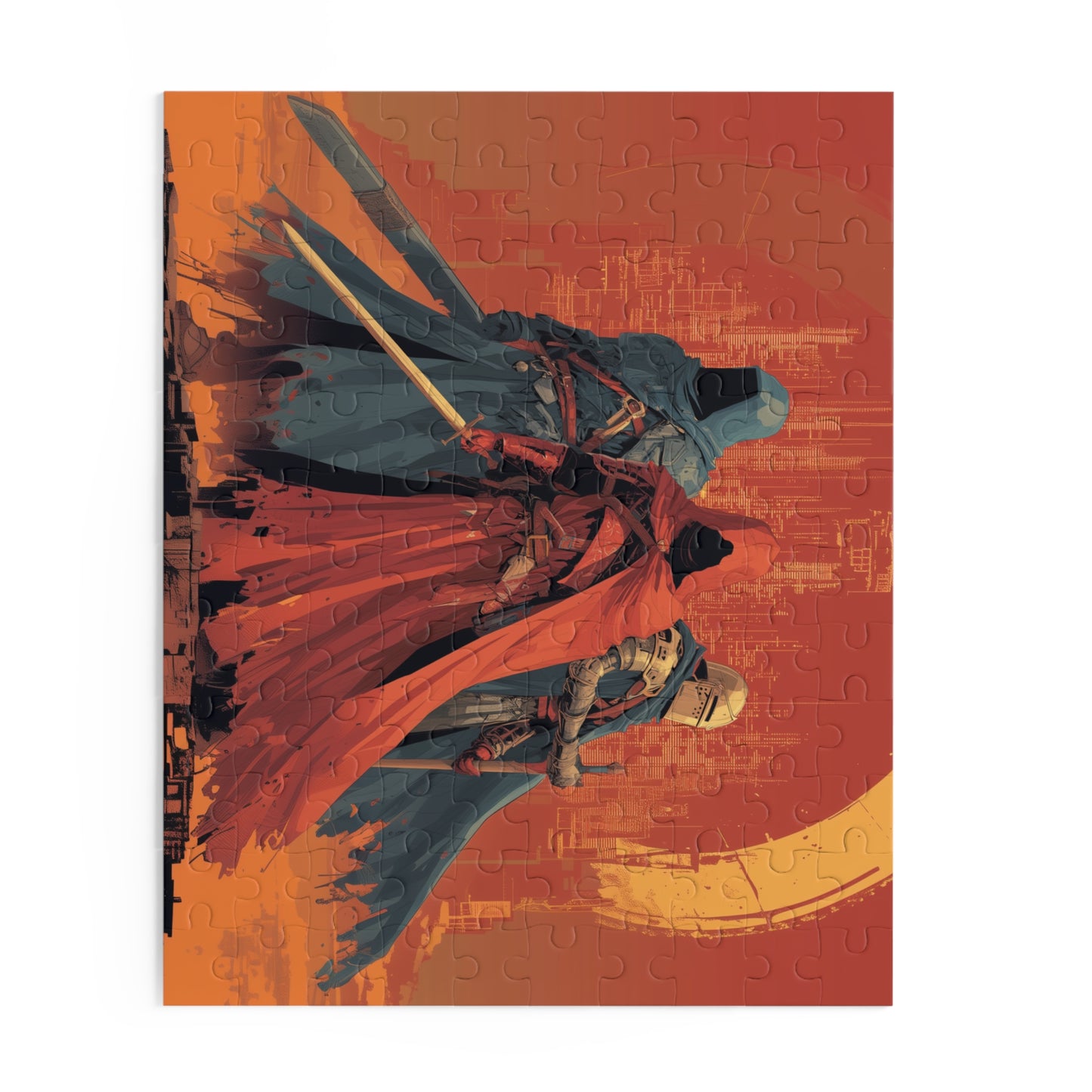 Epic Fantasy Puzzle (120, 252, 500-Piece) - Adventure Decor, Game Night Activity, Gift for Gamers, Art Lovers, and Birthdays