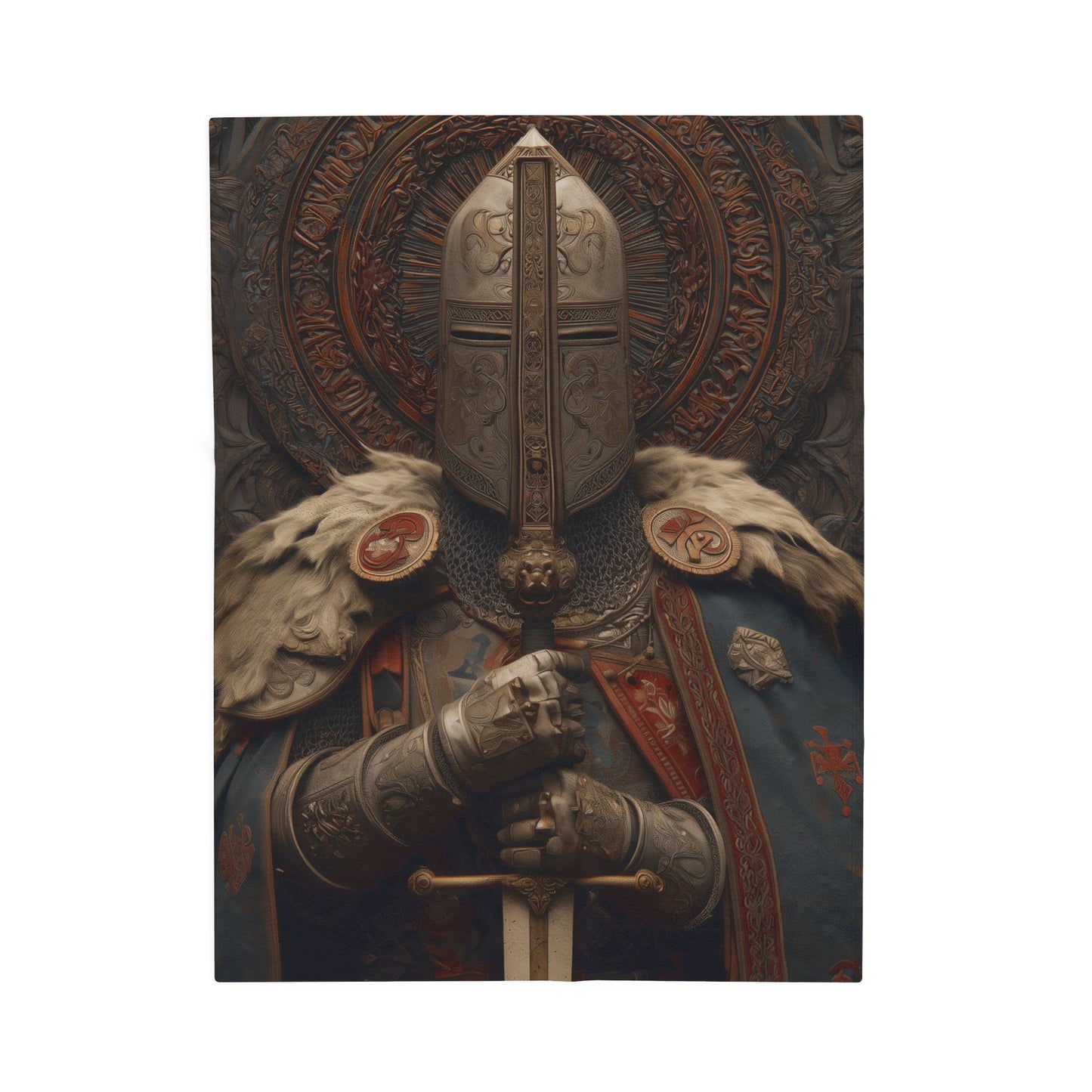 Viking Knight Blanket