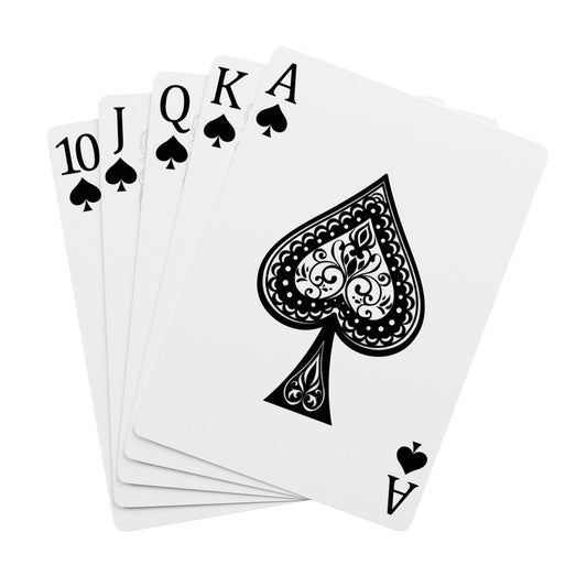 Crimson Knight Playing Cards