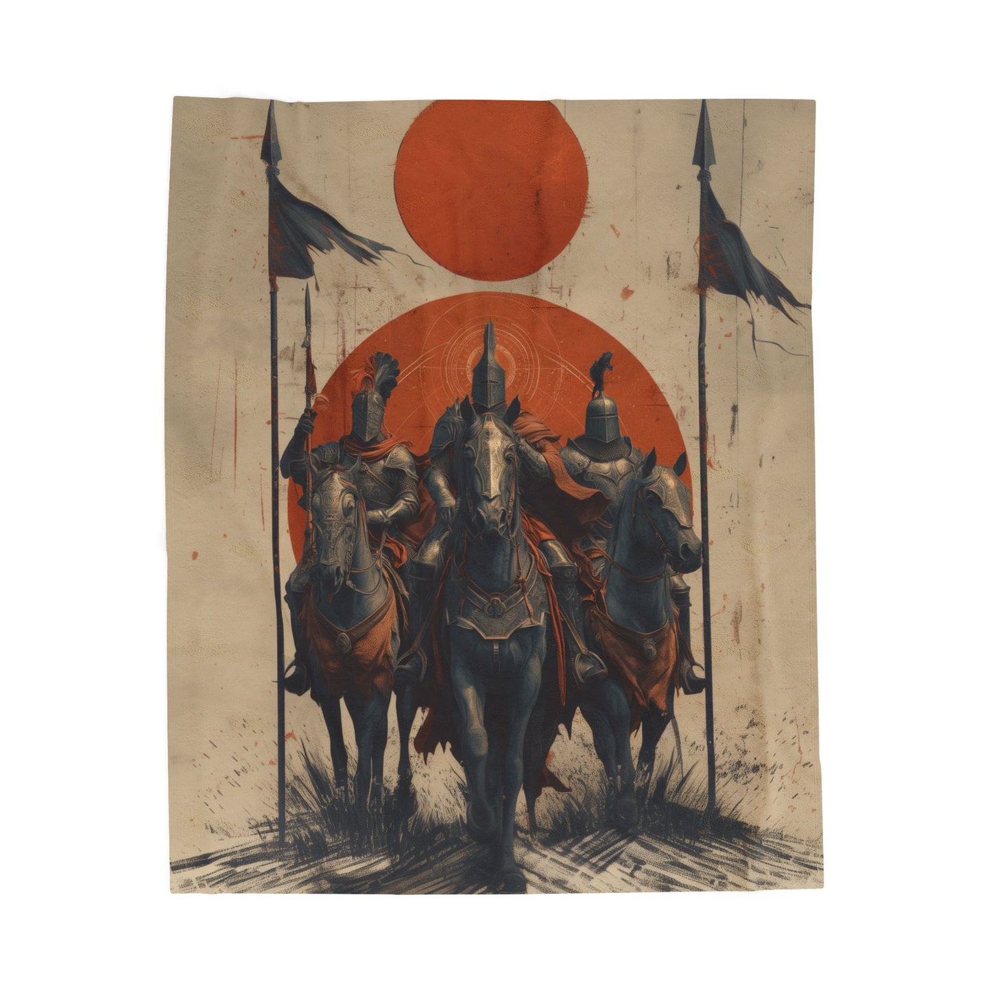 Knights of the Orange Sun Blanket