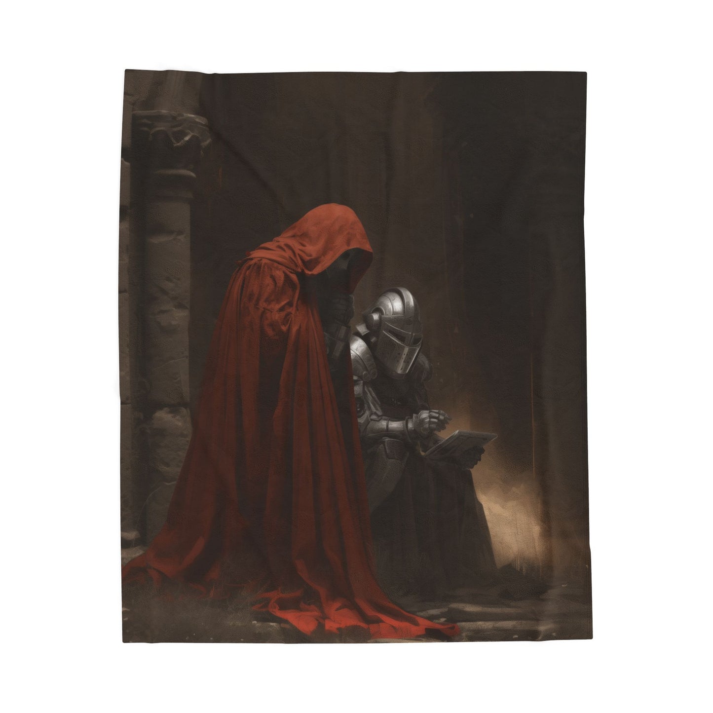 Cloak and knight Blanket