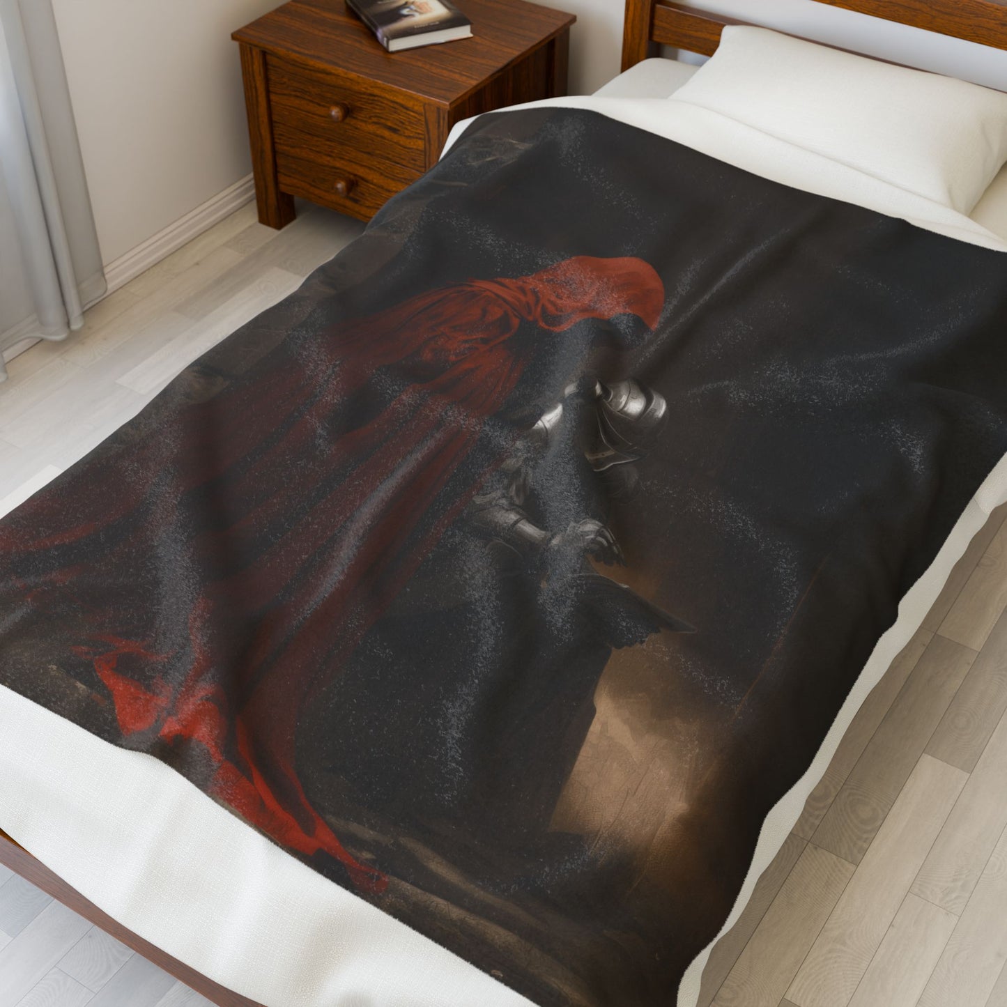 Cloak and knight Blanket