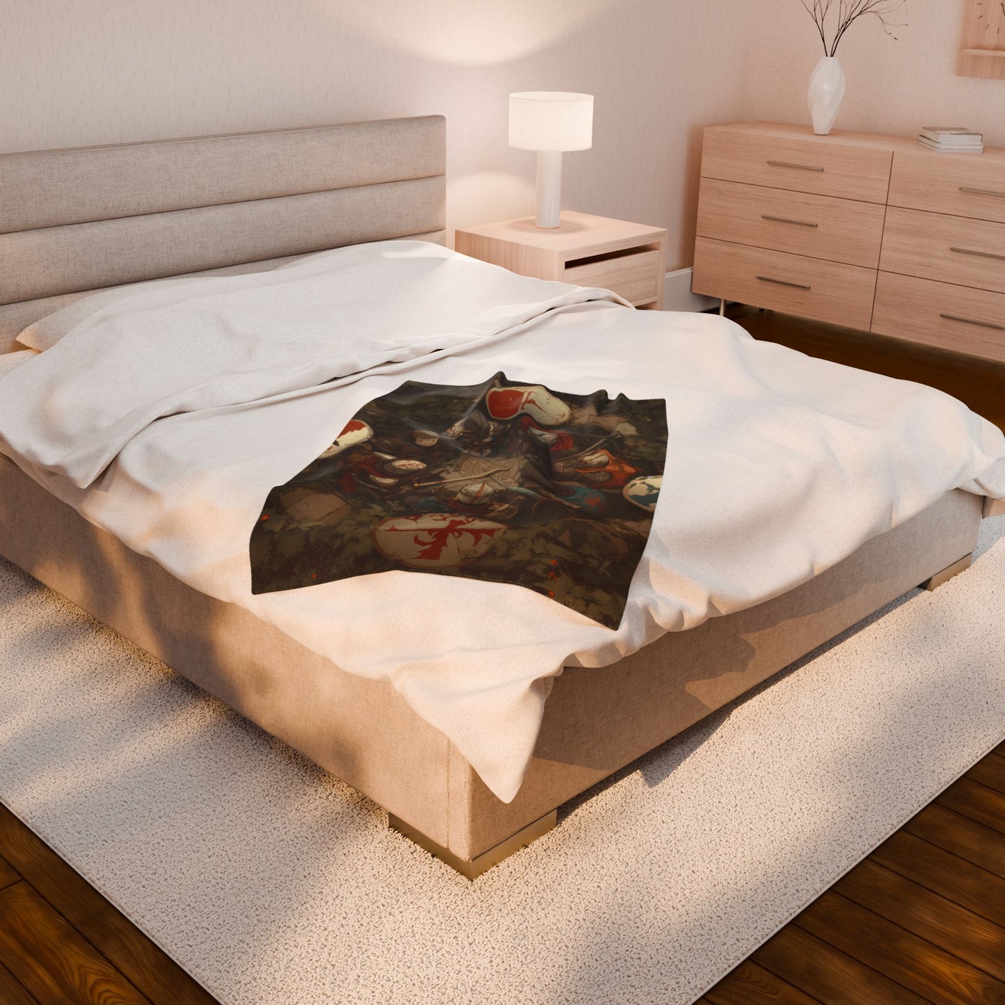A knights Circle Blanket