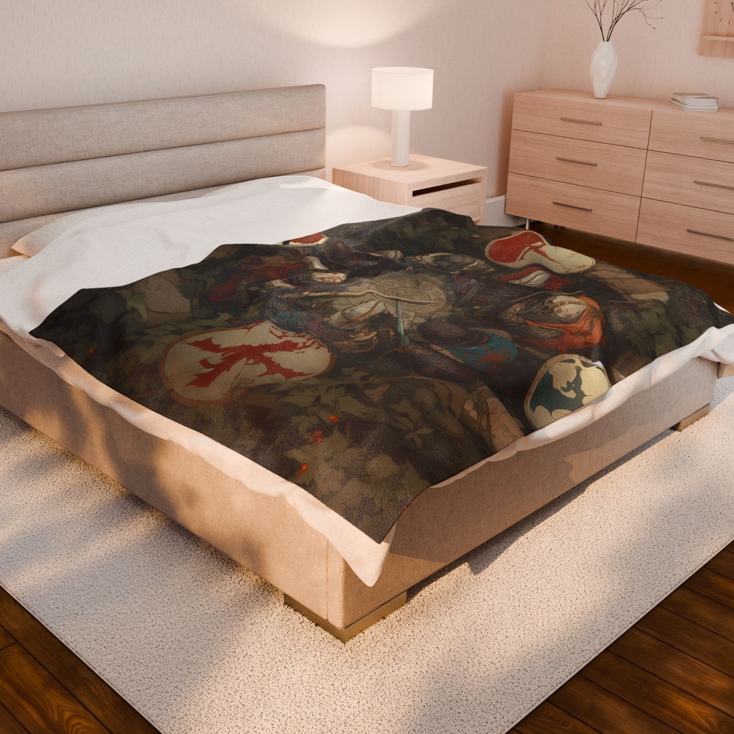 A knights Circle Blanket