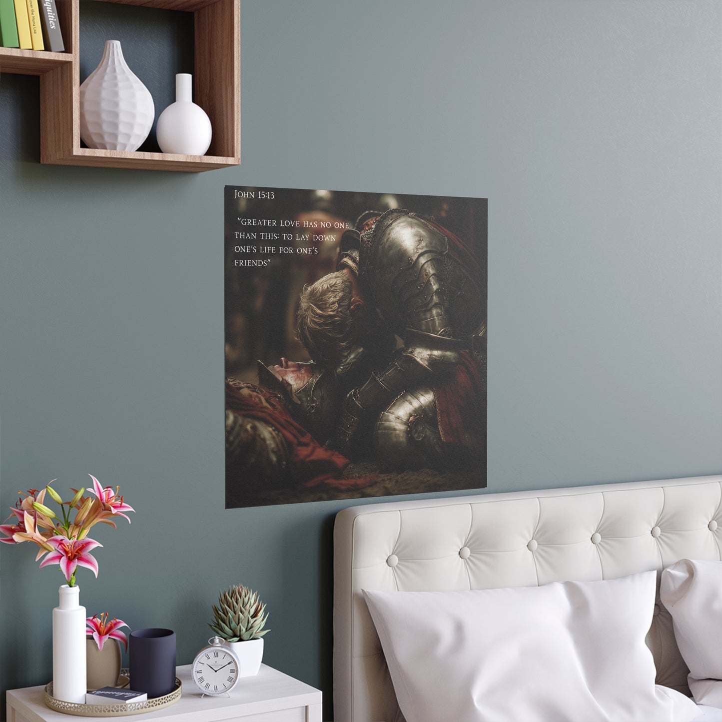 Greater Love Silk Poster