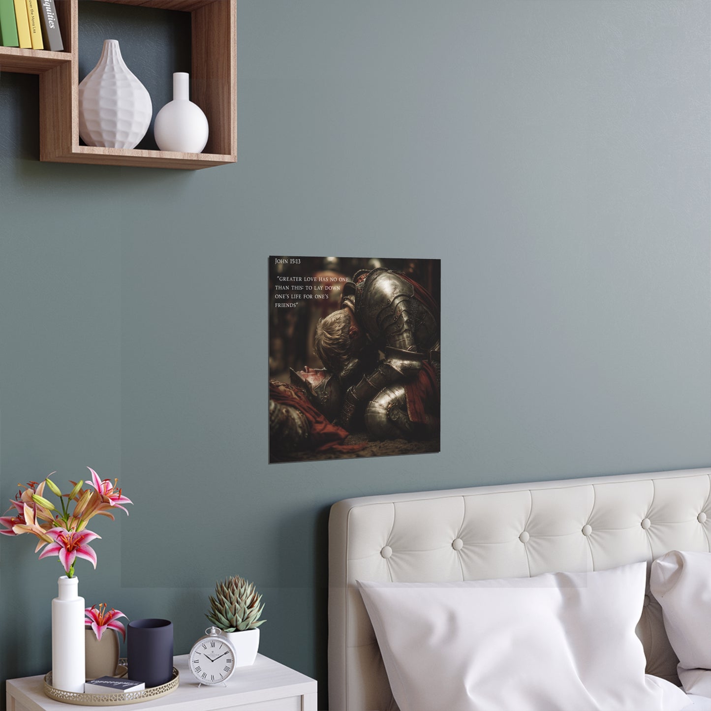 Greater Love Silk Poster