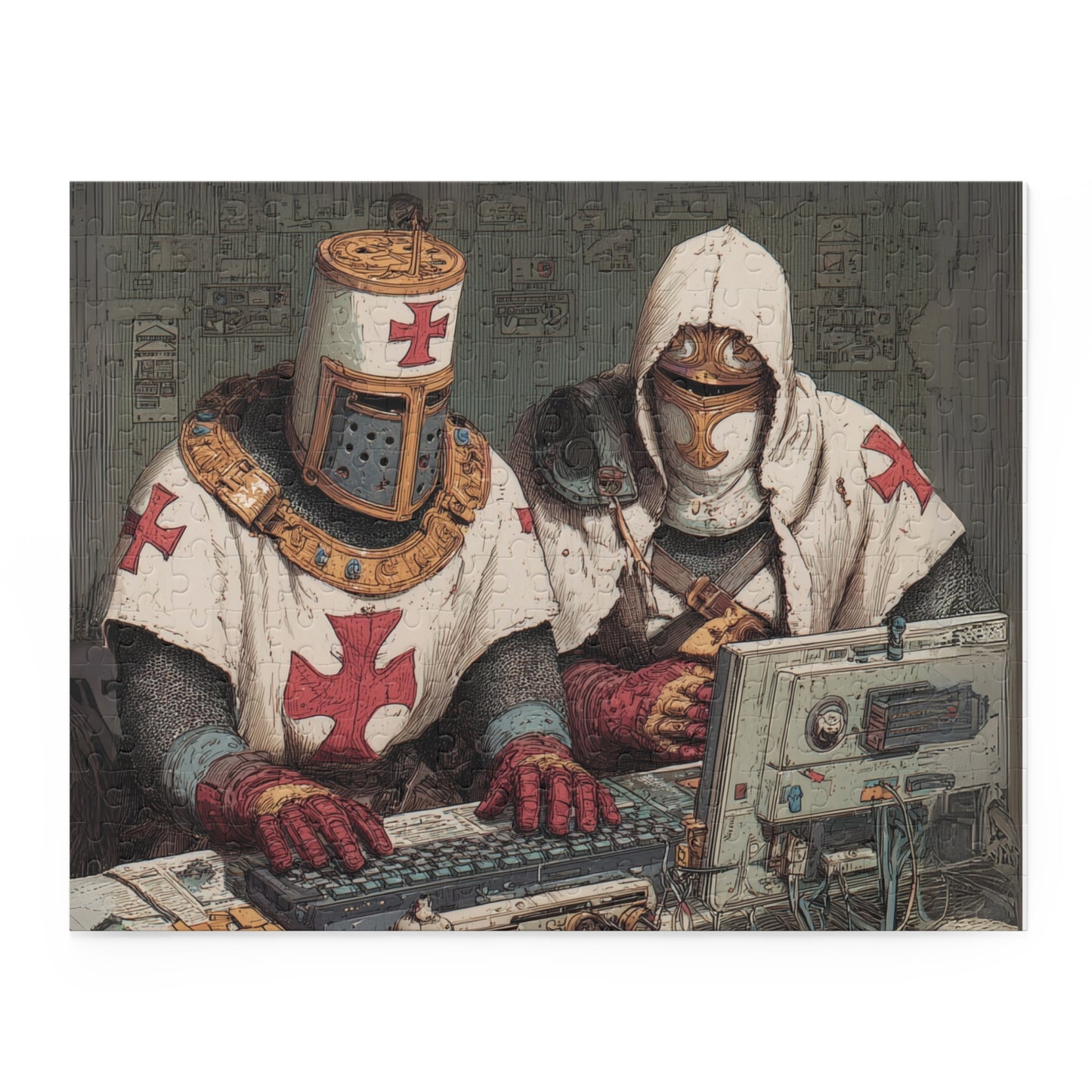 Coded Knights Puzzle