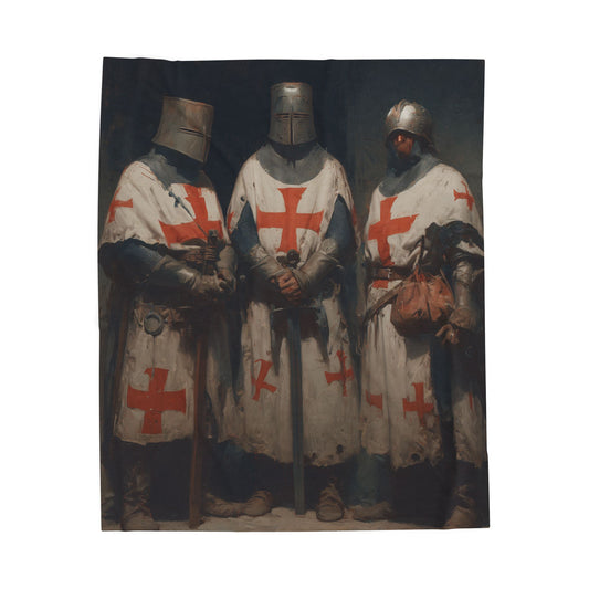 Templars Crusaders Blanket