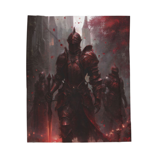 Crimson Knights Blanket