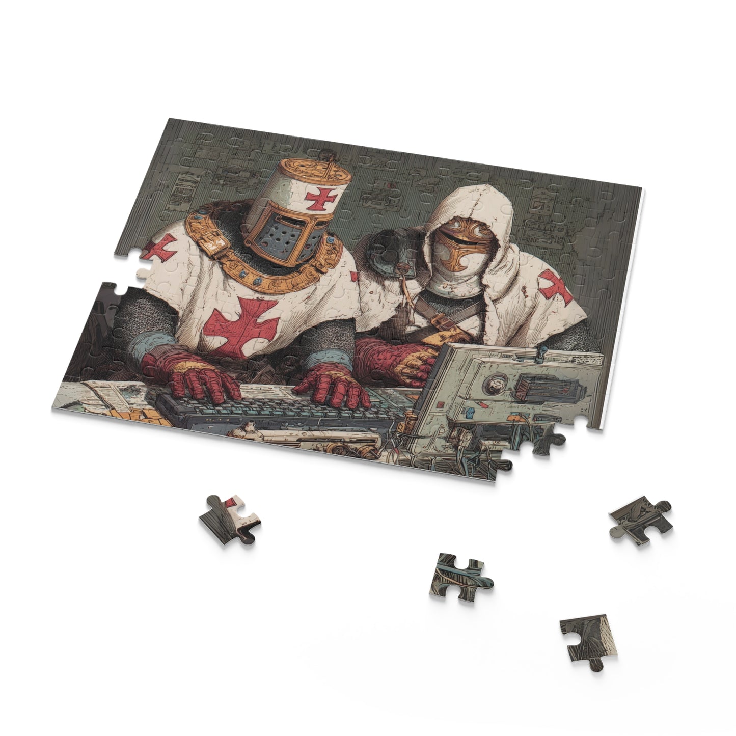 Coded Knights Puzzle